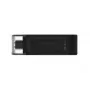 Kingston Technology DataTraveler 64GB USB-C 3.2 Gen 1 70, 64 GB, USB Type-C, 3.2 Gen 1 (3.1 Gen 1), Cap, 7 g, Juoda