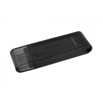 Kingston Technology DataTraveler 64GB USB-C 3.2 Gen 1 70, 64 GB, USB Type-C, 3.2 Gen 1 (3.1 Gen 1), Cap, 7 g, Juoda