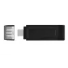 Kingston Technology DataTraveler 64GB USB-C 3.2 Gen 1 70, 64 GB, USB Type-C, 3.2 Gen 1 (3.1 Gen 1), Cap, 7 g, Juoda