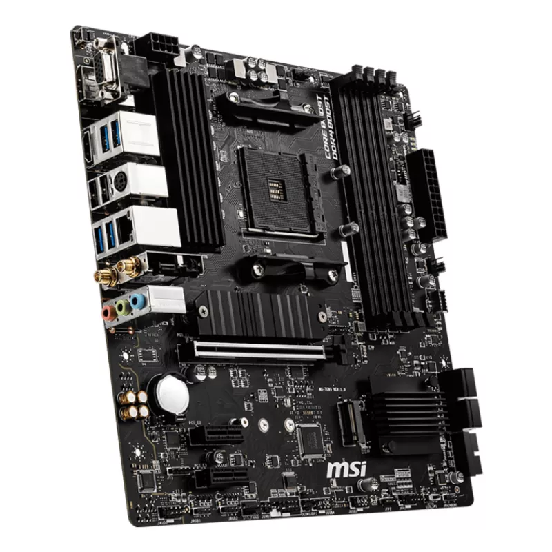 MSI B550M PRO-VDH WIFI pagrindinė plokštė AMD B550 lizdas AM4 micro ATX