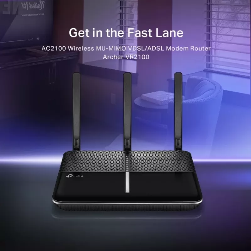TP-Link AC2100 belaidis MU-MIMO VDSL/ADSL modeminis maršrutizatorius