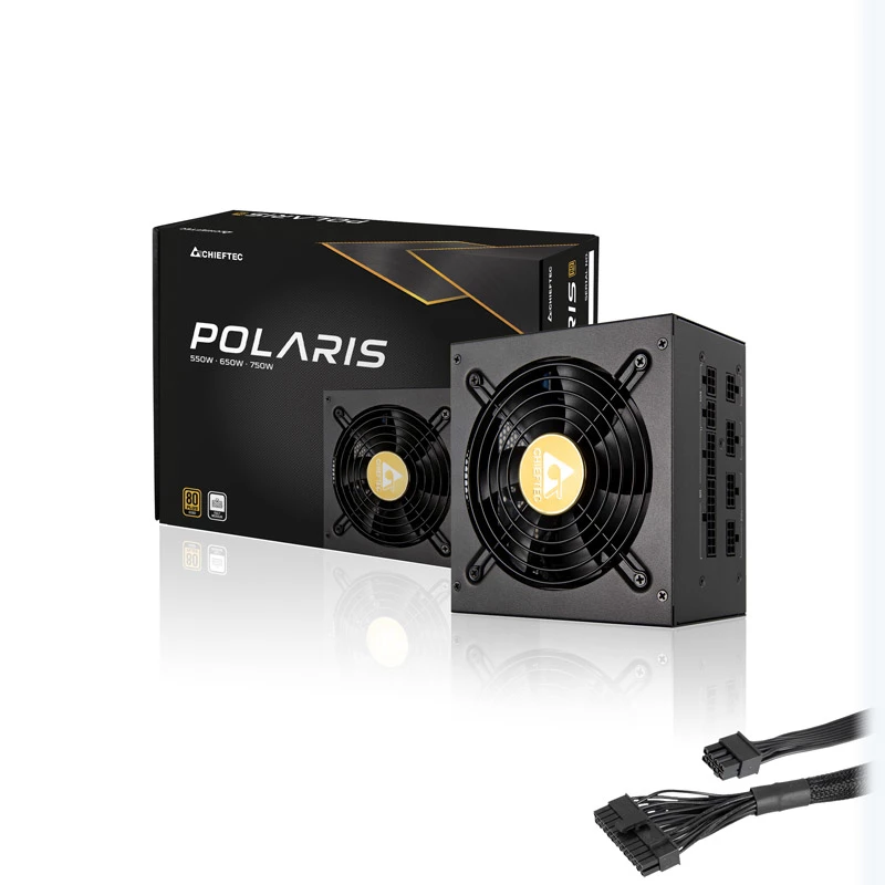 Chieftec Polaris maitinimo blokas 750 W 20+4 pin ATX PS/2 juodas