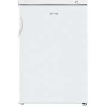 Šaldiklis vertikalus Gorenje F492PW — 82 L, baltas, 4 žvaigždučių, dešinieji vyriai, 165 kWh/metus