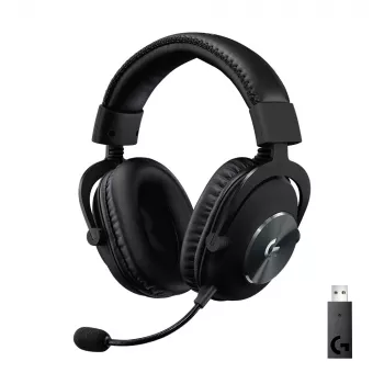 LOGITECH Pro X Wireless Lightspeed Gaming Headset Black