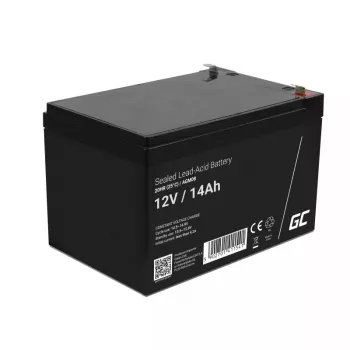 Įkraunama AGM sandari švino rūgšties baterija Green Cell AGM08 12 V 14000 mAh, 98×151×95 mm, 3.45 kg