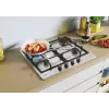 Candy Idea CHG6BR4WX Nerūdijančio plieno įmontuojama 60 cm dujinė kaitlentė 4 zonos