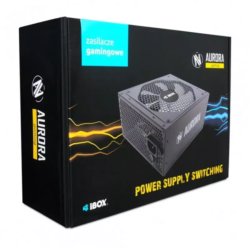 Maitinimo blokas IBOX iBox Aurora 700 W, sandari švino rūgštinė VRLA, 230 V, pasyvus aušinimas, bokštinis 150×140×85 mm