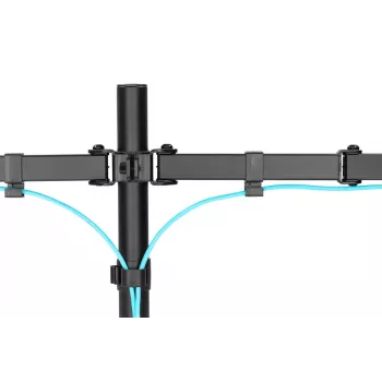 DIGITUS Univer.dual Monitor Clamp Mount 17-32in 2x 8kg (max.) Juoda