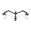 DIGITUS Univer.dual Monitor Clamp Mount 17-32in 2x 8kg (max.) Juoda