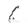 DIGITUS Universalus vieno monitoriaus laikiklis su dujine spyruokle ir spaustuku 17-32 col. 9 kg