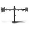 DIGITUS universalus dviejų monitorių stovas 17–32 colių 2x 8 kg (maks.) juodas