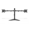 DIGITUS universalus dviejų monitorių stovas 17–32 colių 2x 8 kg (maks.) juodas