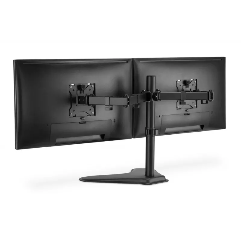 DIGITUS universalus dviejų monitorių stovas 17–32 colių 2x 8 kg (maks.) juodas