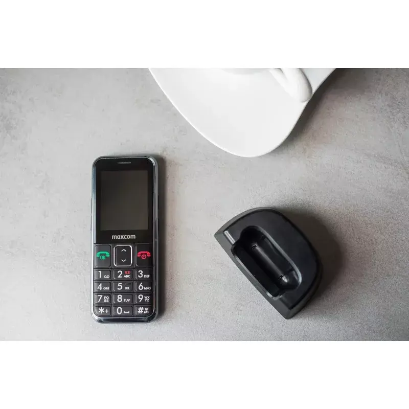 Mobilusis telefonas MaxCom MM730 2.2 colio juodas
