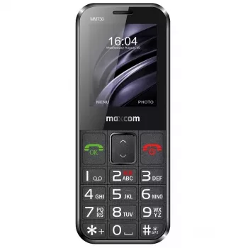 Mobilusis telefonas MaxCom MM730 2.2 colio juodas