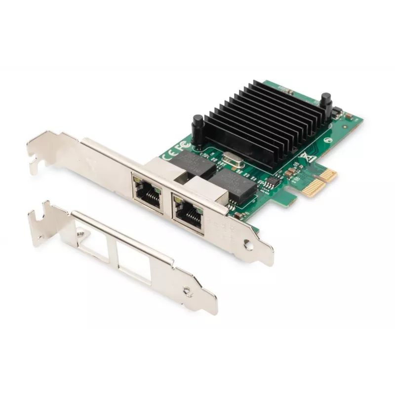 Ethernet PCI Express Card Digitus DN-10132 2 prievadų