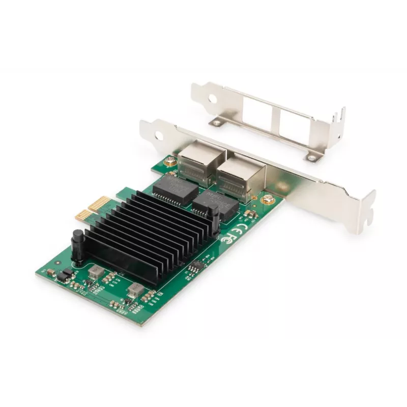 Ethernet PCI Express Card Digitus DN-10132 2 prievadų