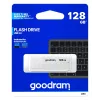 USB atmintukas GOODRAM UME2 128 GB USB 2.0 Type-A, baltas, 20 MB/s skaitymo, 5 MB/s rašymo
