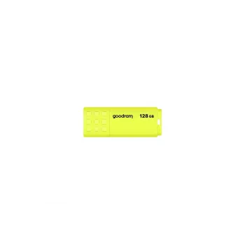 “flash drive” GOODRAM UME2 128 GB USB 2.0 Type-A, geltonas, 21×51 mm