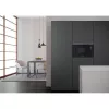 Mikrobangų krosnelė su griliu, įmontuojama WHIRLPOOL WMF201G, 800 W, 20 l, nerūdijantis plienas/juoda