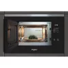 Mikrobangų krosnelė su griliu, įmontuojama WHIRLPOOL WMF201G, 800 W, 20 l, nerūdijantis plienas/juoda