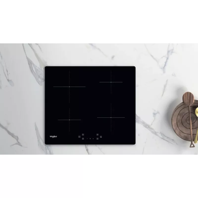 Whirlpool WS Q4860 NE Juoda Built-in 60 cm Zone induction hob 4 zone(s)