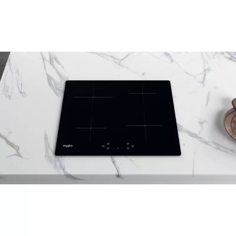 Whirlpool WS Q4860 NE Juoda Built-in 60 cm Zone induction hob 4 zone(s)