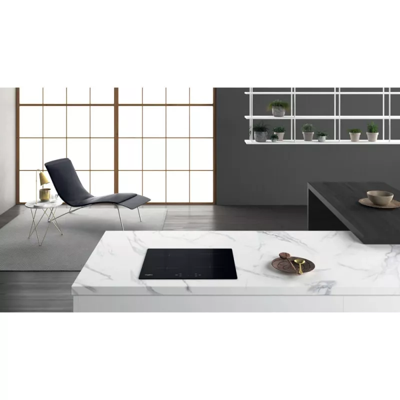 Whirlpool WS Q4860 NE Juoda Built-in 60 cm Zone induction hob 4 zone(s)