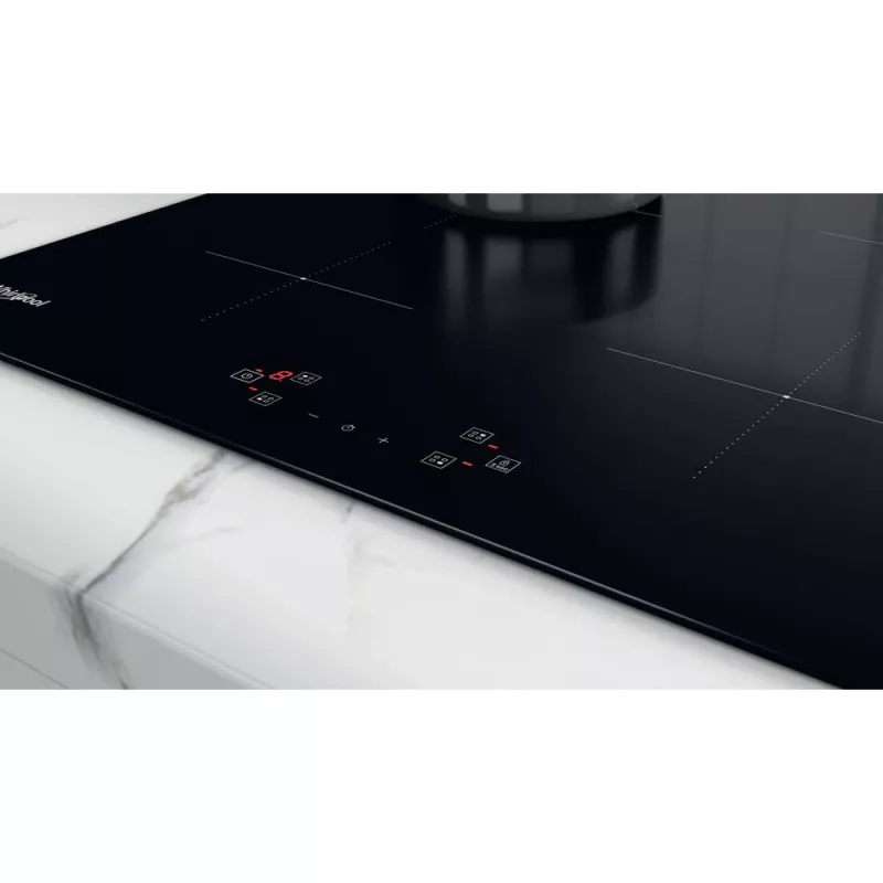 Whirlpool WS Q4860 NE Juoda Built-in 60 cm Zone induction hob 4 zone(s)