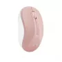 Wireless RF Optical pelė NATEC Toucan Office — Ambidextrous, 1600 DPI, 3 Buttons, Wheel, White/Pink