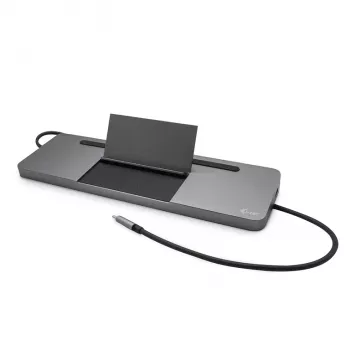 i-tec Metal USB-C ergonomiška 4K 3x ekrano dokavimo stotelė + Power Delivery 85 W