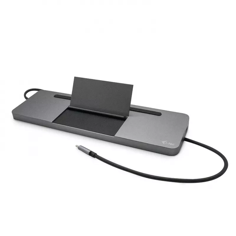 i-tec Metal USB-C ergonomiška 4K 3x ekrano dokavimo stotelė + Power Delivery 85 W