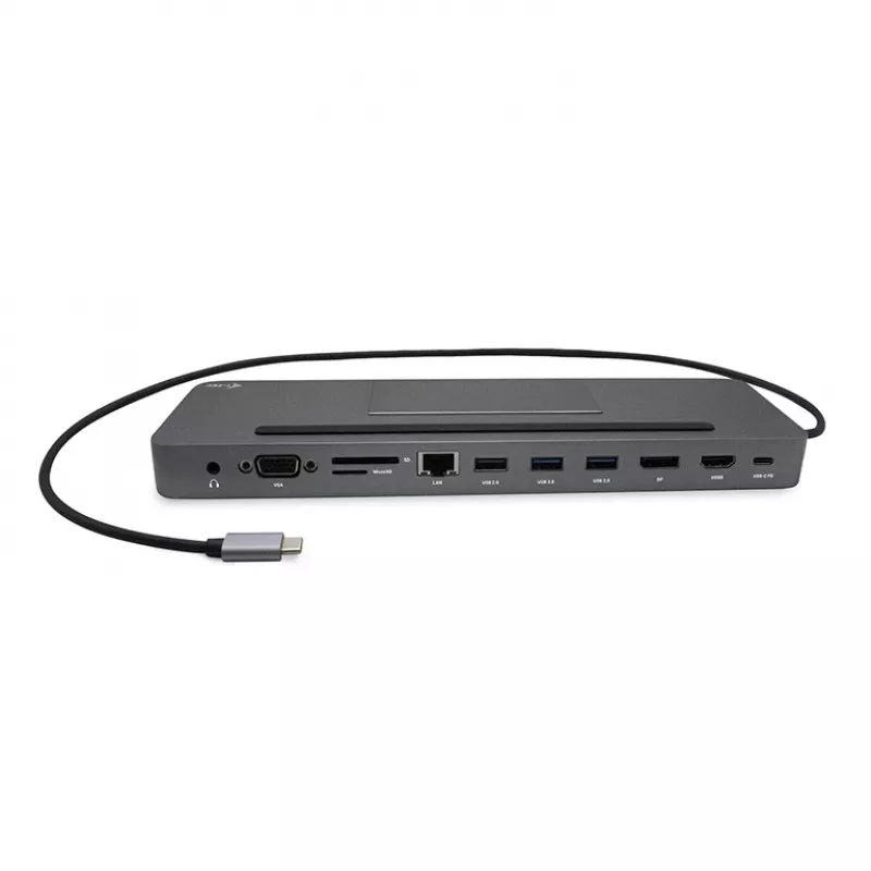 i-tec Metal USB-C ergonomiška 4K 3x ekrano dokavimo stotelė + Power Delivery 85 W