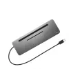 i-tec Metal USB-C ergonomiška 4K 3x ekrano dokavimo stotelė + Power Delivery 85 W