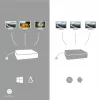 i-tec Metal USB-C ergonomiška 4K 3x ekrano dokavimo stotelė + Power Delivery 85 W