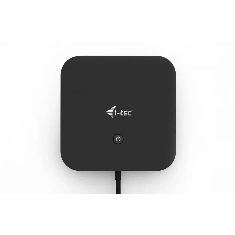 i-tec USB-C dviejų ekranų dokų stotelė su 100 W maitinimo tiekimu