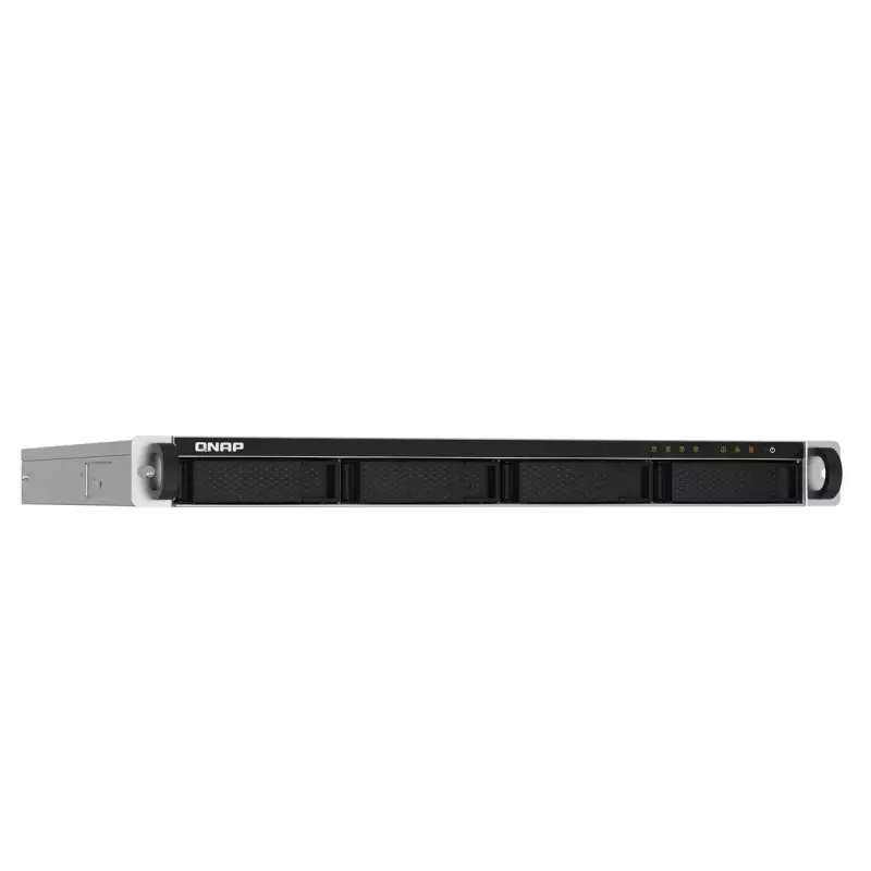QNAP TS-432PXU-RP NAS stelažinis (1U) Annapurna Labs Alpine AL-324 2 GB DDR4 0 TB Juoda