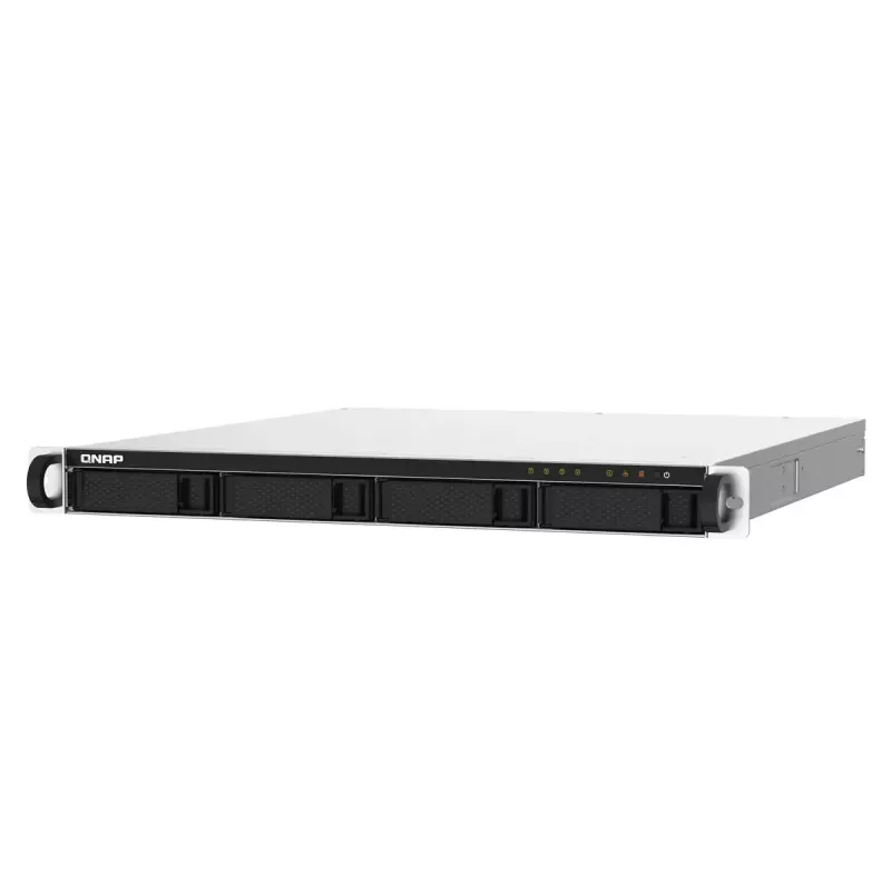 QNAP TS-432PXU NAS stovas (1U) Annapurna Labs Alpine AL-324 2 GB DDR4 0 TB QNAP Turbo System juoda