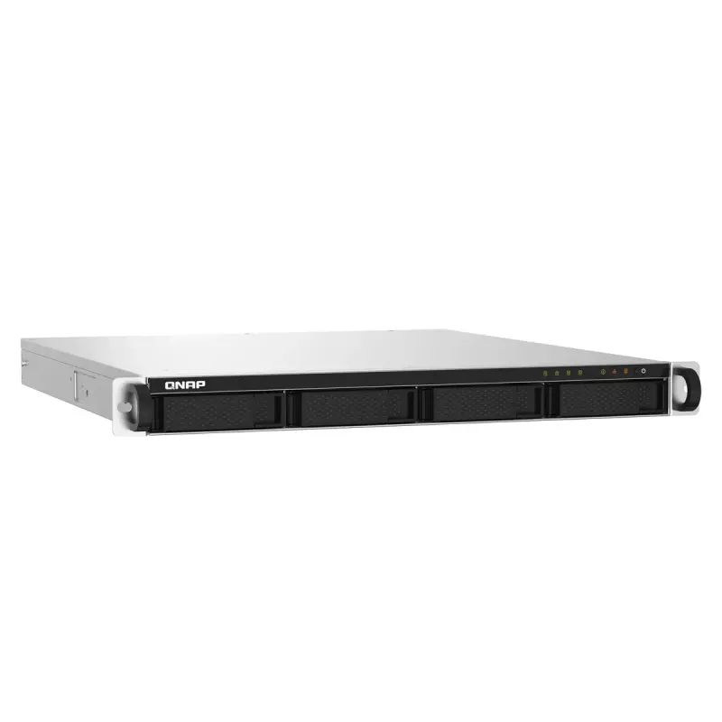 QNAP TS-432PXU NAS stovas (1U) Annapurna Labs Alpine AL-324 2 GB DDR4 0 TB QNAP Turbo System juoda