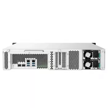 QNAP TS-832PXU-RP NAS stovas (2U) Annapurna Labs AL324 4 GB DDR4 0 TB QNAP Turbo System juoda