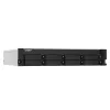 QNAP TS-832PXU-RP NAS stovas (2U) Annapurna Labs AL324 4 GB DDR4 0 TB QNAP Turbo System juoda