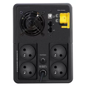 APC Back-UPS, 2200VA, Tower, 230V, 4x CEE 7/5 French Schuko lizdai, AVR