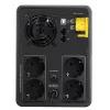 APC Back-UPS, 2200VA, Tower, 230V, 4x CEE 7/7 Schuko lizdai, AVR