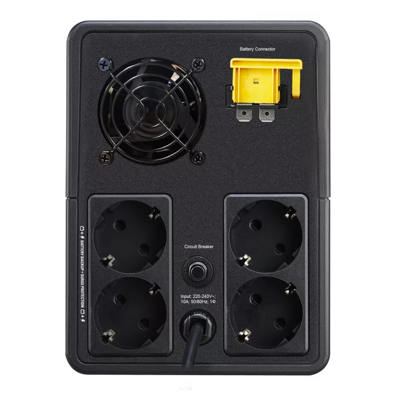 APC Easy UPS nepertraukiamo maitinimo šaltinis (UPS) Line-Interactive 2.2 kVA 1200 W 4 AC lizdai