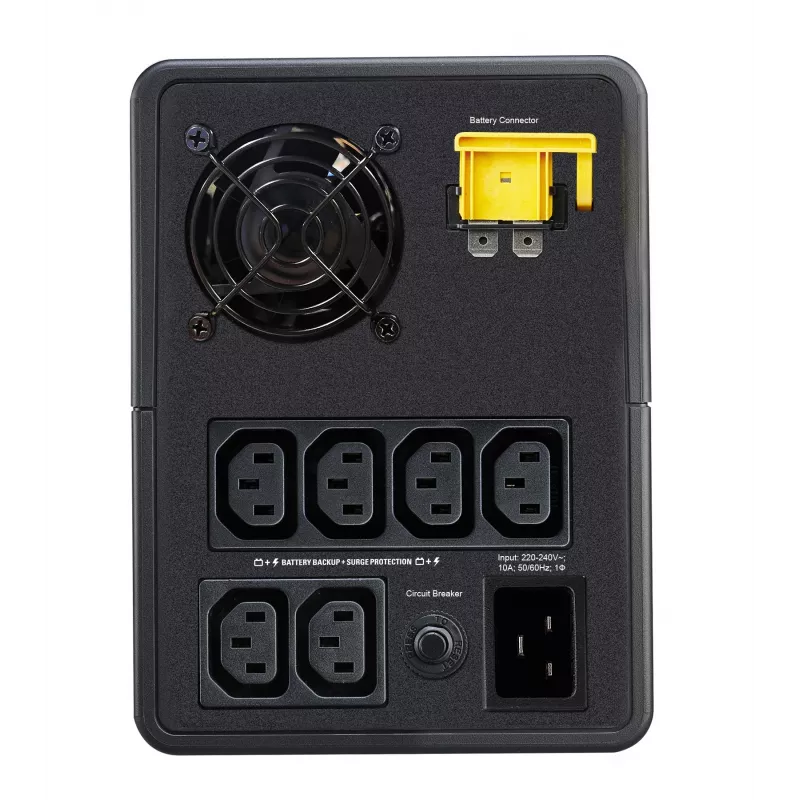 APC Easy UPS, 2200VA, Tower, 230V, 6x IEC C13 išvadai, AVR