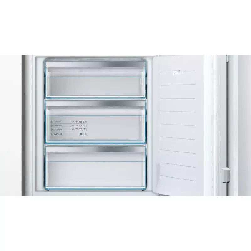 Įmontuojamas šaldiklis Bosch Serie 6 GIV11AFE0 — 72 L, jutiklinis valdymas, LED ekranas, reversinės durelės, 36 dB