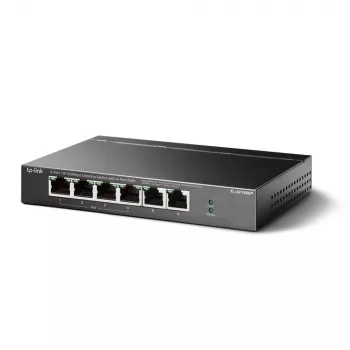 TP-Link TL-SF1006P tinklo jungiklis Nevaldomas Fast Ethernet (10/100) Power over Ethernet (PoE) Juoda