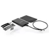 GEMBIRD USB 3.1 2,5 colio SATA HDD korpusas su Type-C prievadu, šlifuotas aliuminis - juoda