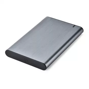 GEMBIRD USB 3.1 2,5 inch SATA HDD korpusas su Type-C prievadu, šlifuotas aliuminis - pilka