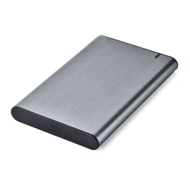 GEMBIRD USB 3.1 2,5 inch SATA HDD korpusas su Type-C prievadu, šlifuotas aliuminis - pilka